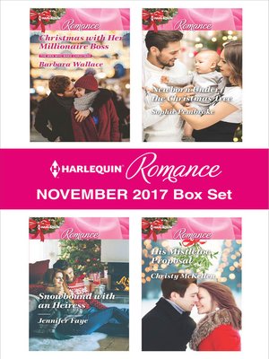 cover image of Harlequin Romance November 2017 Box Set